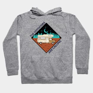 Camping - The outdoors are calling Hoodie